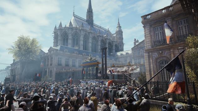 Les drapeaux français anachroniques de « Assassin’s Creed Unity » sont une concession aux joueurs américains.
