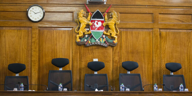 La Cour suprême kényane, le 25 octobre 2017.