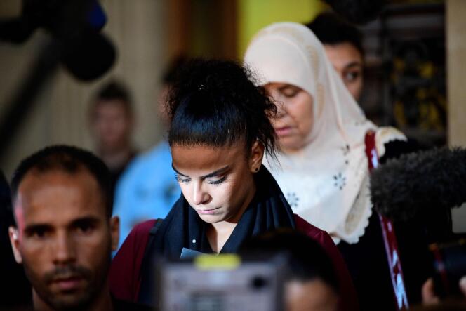 La famille de Mohammed Legouad, victime de Mohamed Merah, à la cour d’assises de Paris, le 2 octobre.