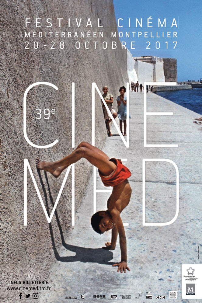 Affiche de l’édition 2017 du Festival du cinéma méditerranéen de Montpellier.