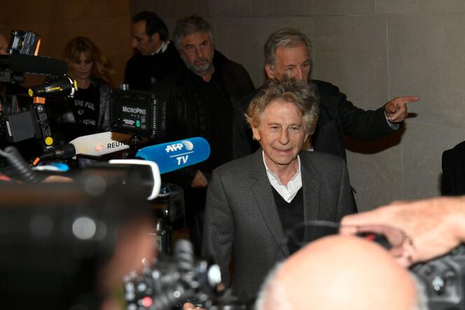 Le réalisateur franco-polonais Roman Polanski  à la Cinémathèque à Paris, le 30 octobre 2017.