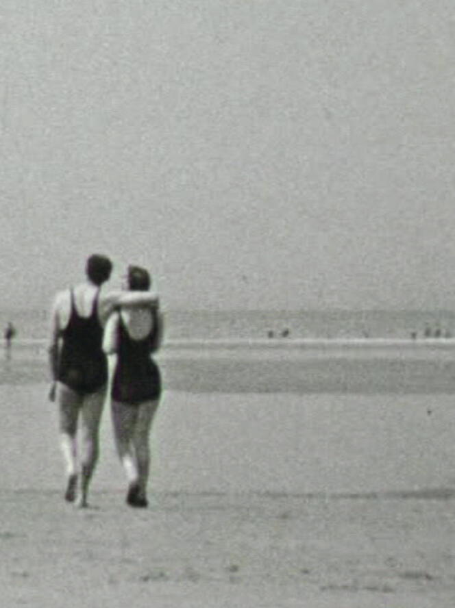 Robert Bernas et Lola, son épouse, en août 1939.