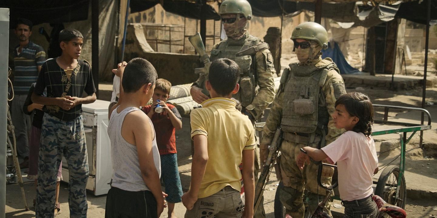 Syrie les images de la ville de Deir ezZor en ruines