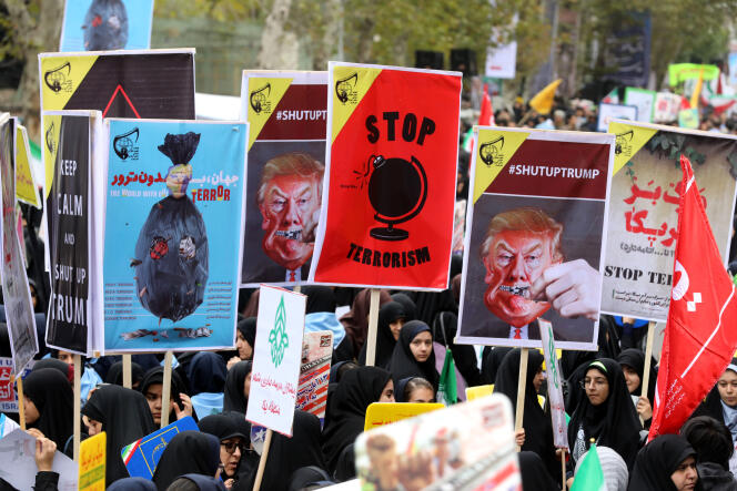 Selon le secrétaire du Conseil suprême de la sécurité nationale, Ali Shamkhani, « cette année, la politique anti-iranienne de Trump a mobilisé davantage les Iraniens ».