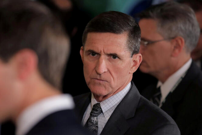 Le conseiller à la sécurité nationale Michael Flynn à la Maison Blanche le 13 février 2017.