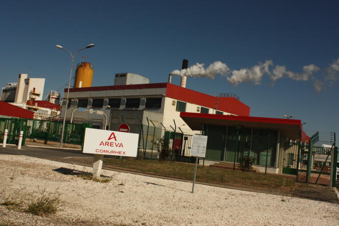 L’entrée de l’usine Areva Malvési.