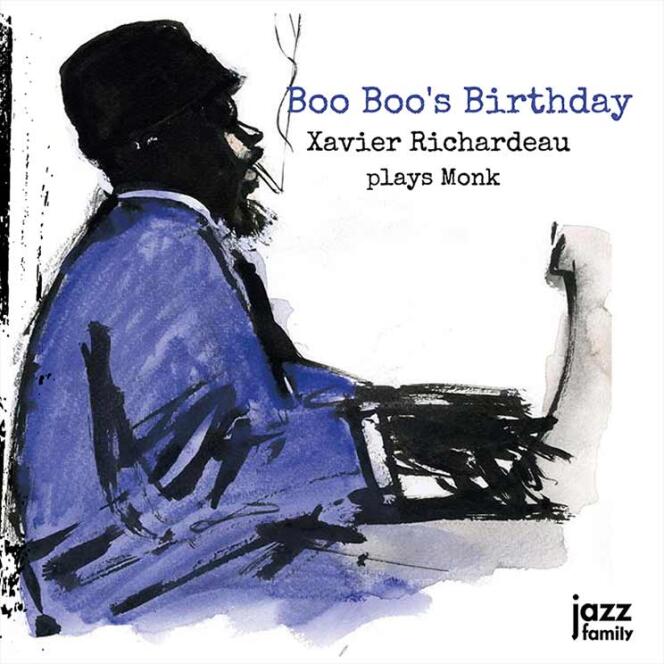 Pochette de l’album « Boo Boo’s Birthday », de Xavier Richardeau.