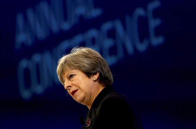 La première ministre britannique Theresa May, à Londres, le 6 novembre.