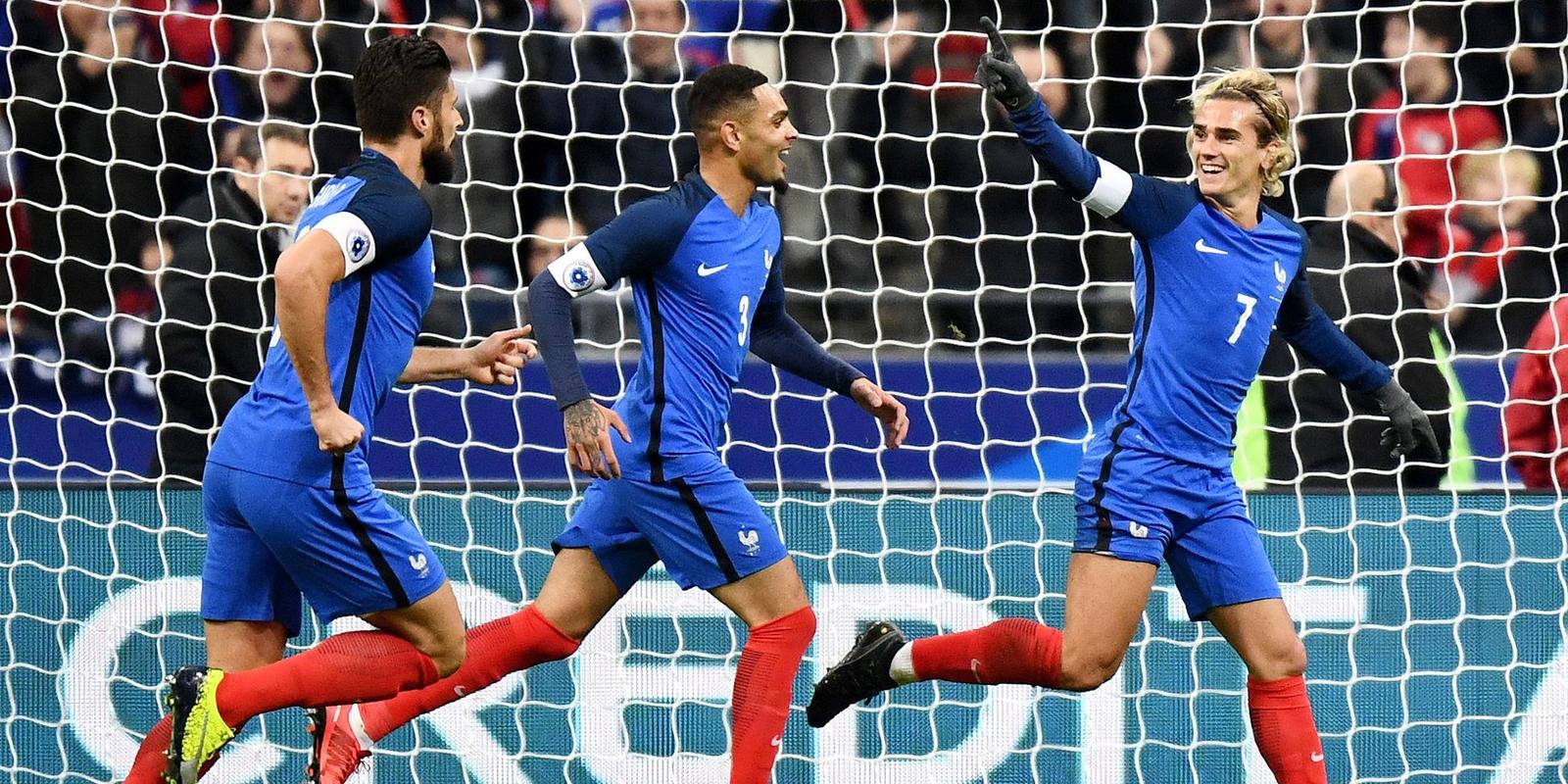 AllemagneFrance revivez le match amical des Bleus sur le terrain de