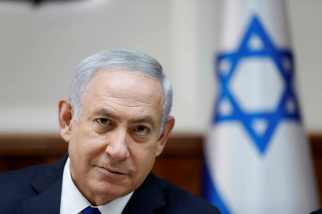 Le premier ministre israélien, Benyamin Nétanyahou, à Jérusalem, le 12 novembre.
