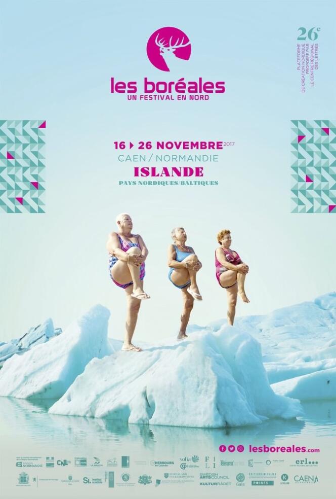 Affiche du festival Les Boréales.