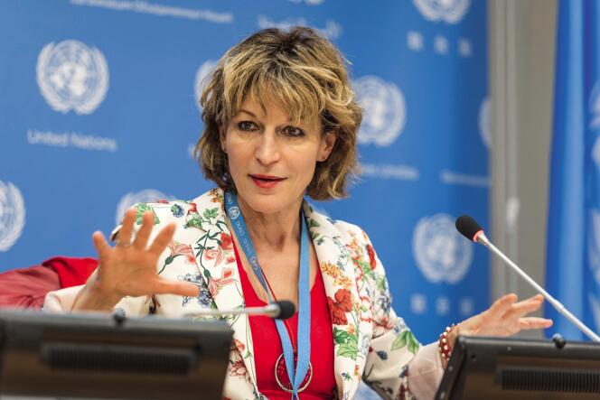 Agnés Callamard est rapporteure des Nations Unies sur les exécutions sommaires ou arbitraires.