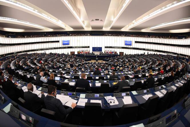 Au Parlement européen, le 15 novembre.