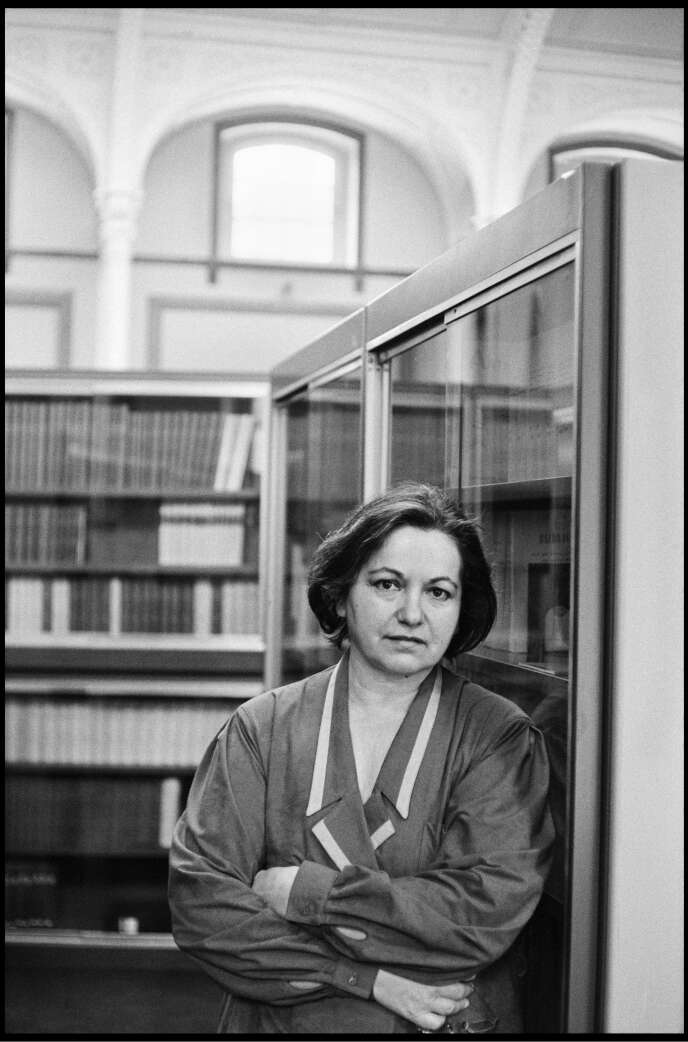Françoise Héritier, en 1987.