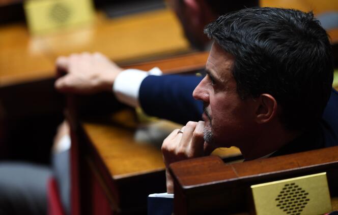 Manuel Valls, à l’Assemblée nationale, le 24 octobre.