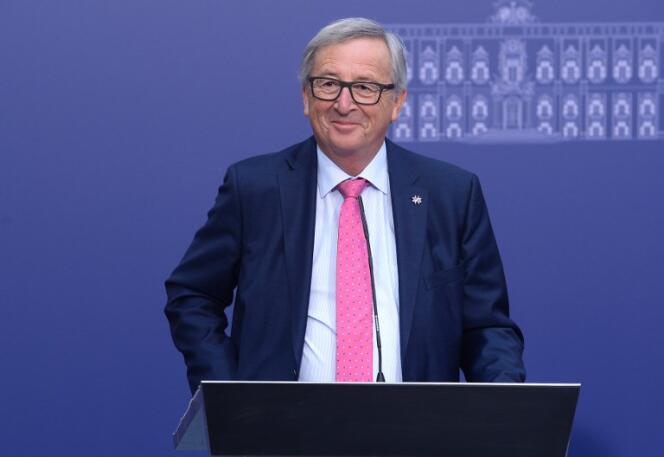Le président de la Commission européenne, Jean-Claude Juncker, en janvier, à La Valette.