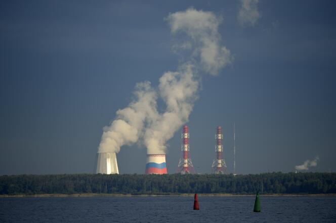 Centrale nucléaire à Saint-Pétersbourg (Russie), en 2013.