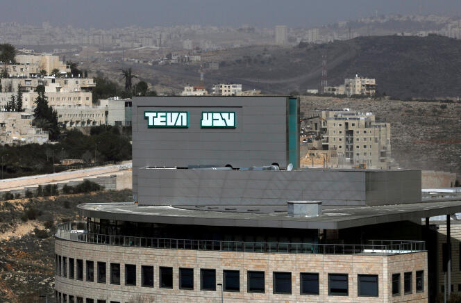 Usine Teva à Jérusalem, le 8 février .