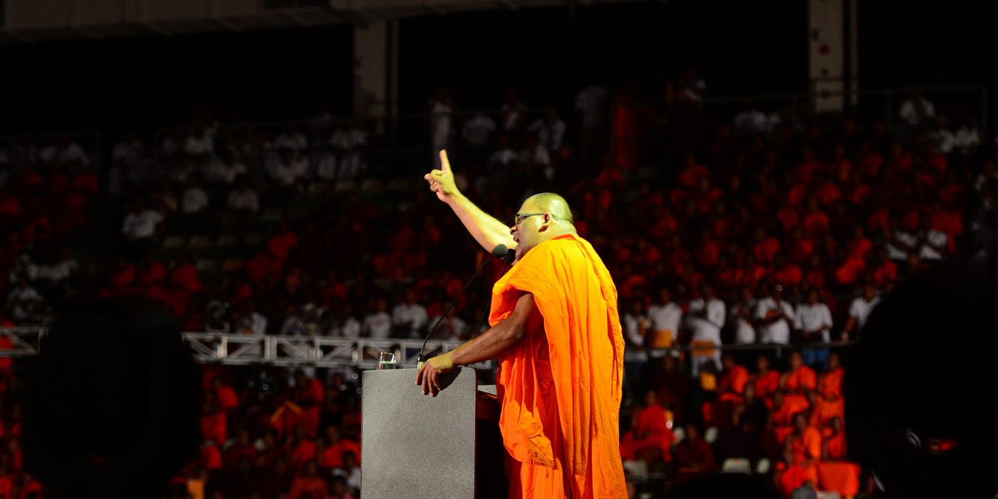 d ou vient le bouddhisme radical