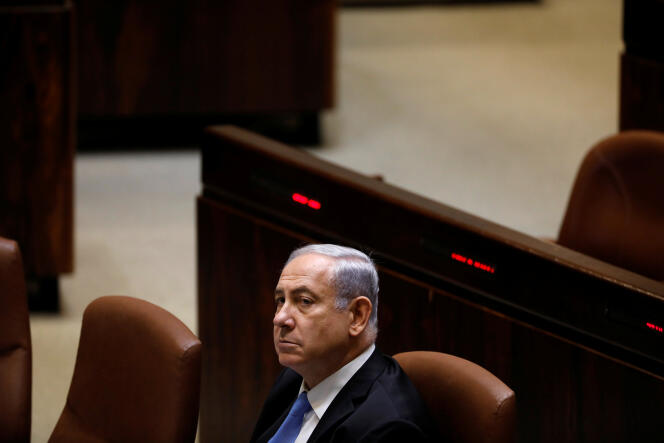 Le premier ministre israélien, Benyamin Nétanyahou, le 13 novembre, à Jérusalem.