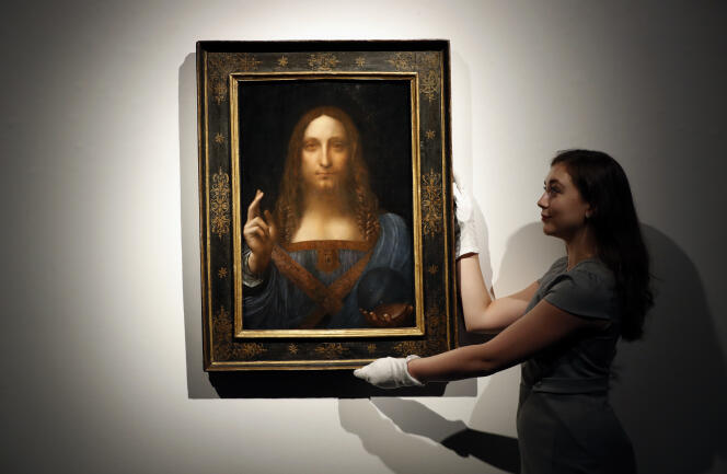 « Salvator Mundi », toile de Léonard de Vinci.