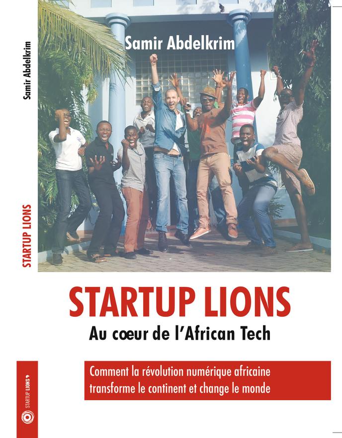 La couverture de « Startup Lions » de Samir Abdelkrim, en vente sur Amazon.