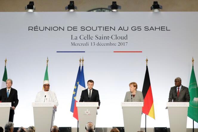La réunion de soutien au G5 Sahel s’est tenue mercredi 13 décembre au château de la Celle-Saint-Cloud, dans les Yvelines.