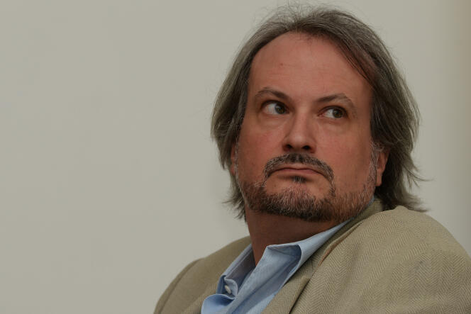 L’ancien directeur de la Pinacothèque de Paris, Marc Restellini, à New Delhi en avril 2014.