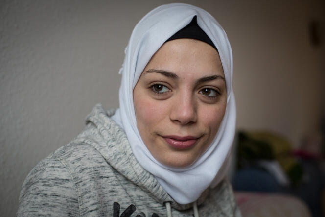 Ruaa Abu Rashed, de Syrie, ici en Allemagne.