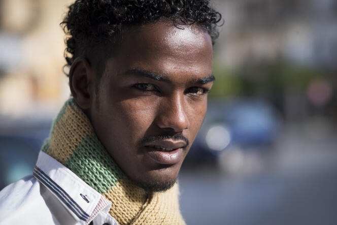Ayaanle Ahmed Ibrahin, de Somalie, ici à Carini, en Italie