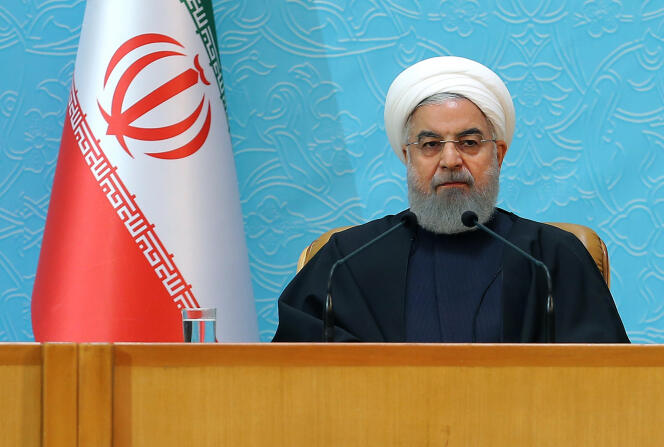 Hassan Rohani à Téhéran, le 5 décembre.
