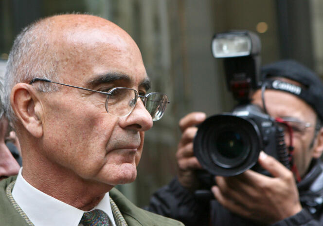 Philippe Rondot en mai 2006 au moment de l’affaire Clearstream.