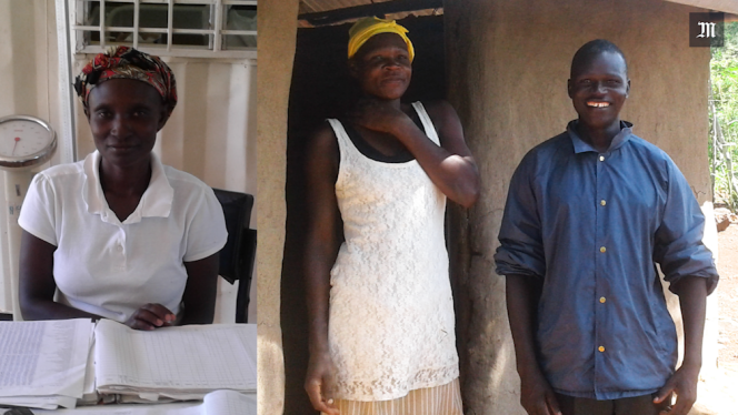 Yacinta, Nora et Erico vivent dans un village de l’ouest kényan. Il reçoivent tous les mois depuis près d’un an l’équivalent de 20 euros de l’ONG GiveDirectly.