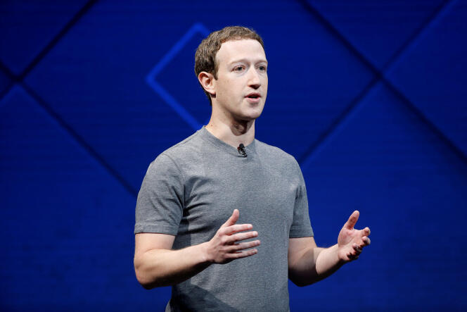 Mark Zuckerberg, le fondateur de Facebook, à San José, en Californie, le 4 janvier.