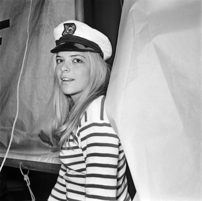France Gall, le 17 janvier 1968.