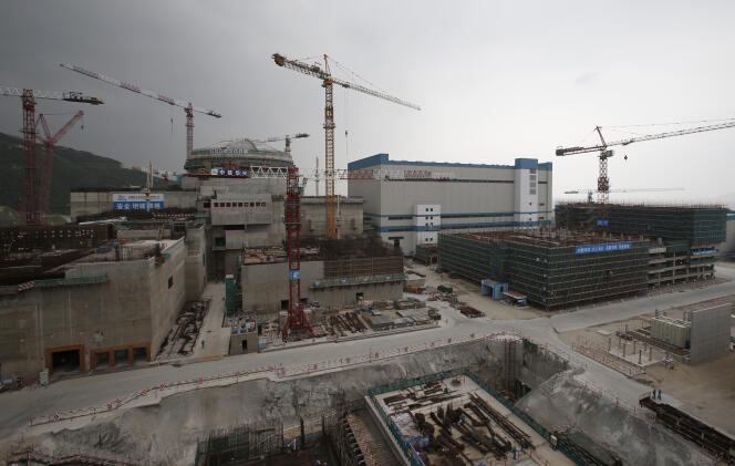 Vue de la centrale nucléaire de Taishan, en octobre 2013.