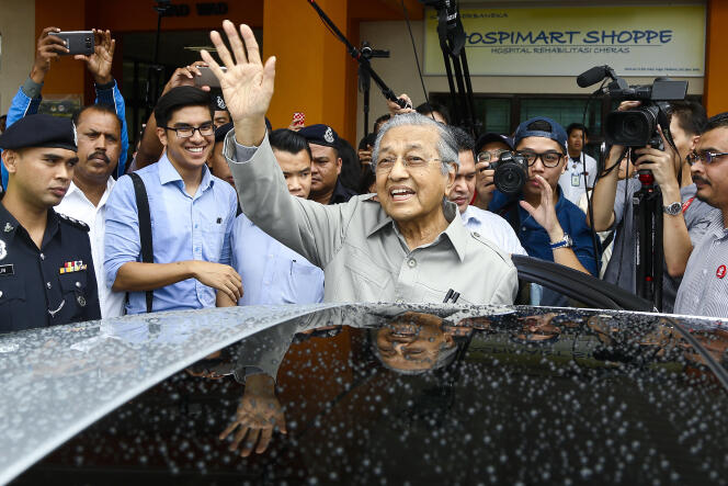 L’ancien premier ministre malaisien Mahathir Mohamad, le 10 janvier à Kuala Lumpur.