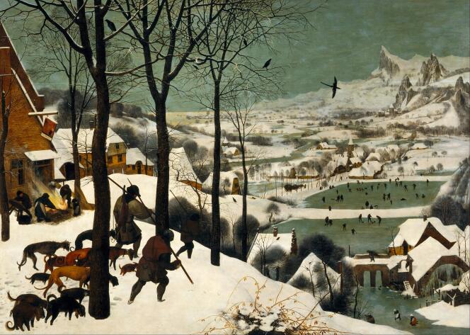 « Chasseurs dans la neige », Pieter Brueghel l’Ancien (huile sur bois, 1565).