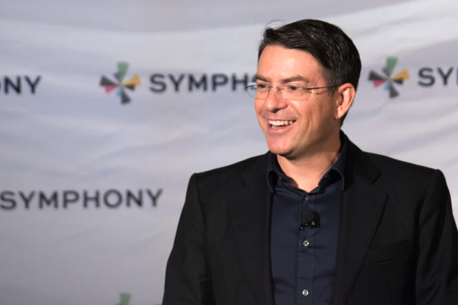 David Gurlé, fondateur de Symphony, start-up dont la messagerie instantanée sécurisée a conquis les traders et les salles de marché.