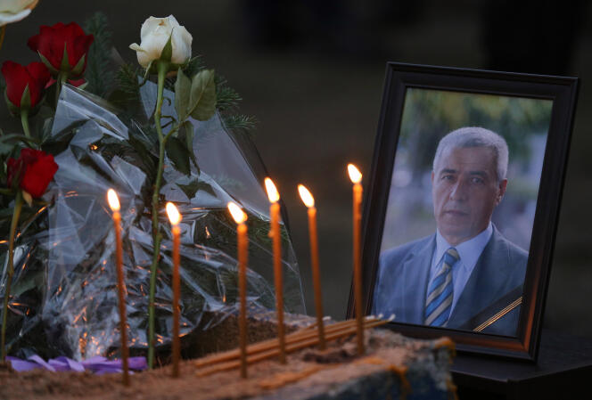 Hommage à Oliver Ivanovic, assassiné à Mitrovica le 16 janvier.