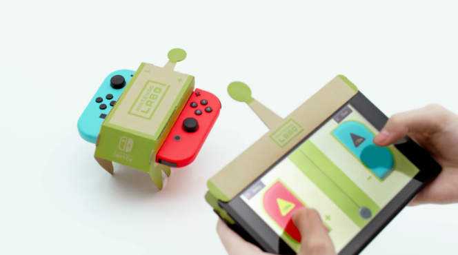 Nintendo Labo est une gamme de jouets en carton à construire et reconstruire, compatible avec la console Switch.