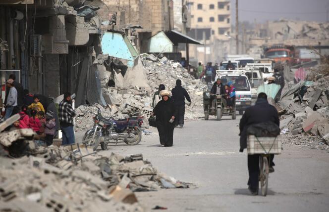 Rakka (Syrie), le 11 janvier.