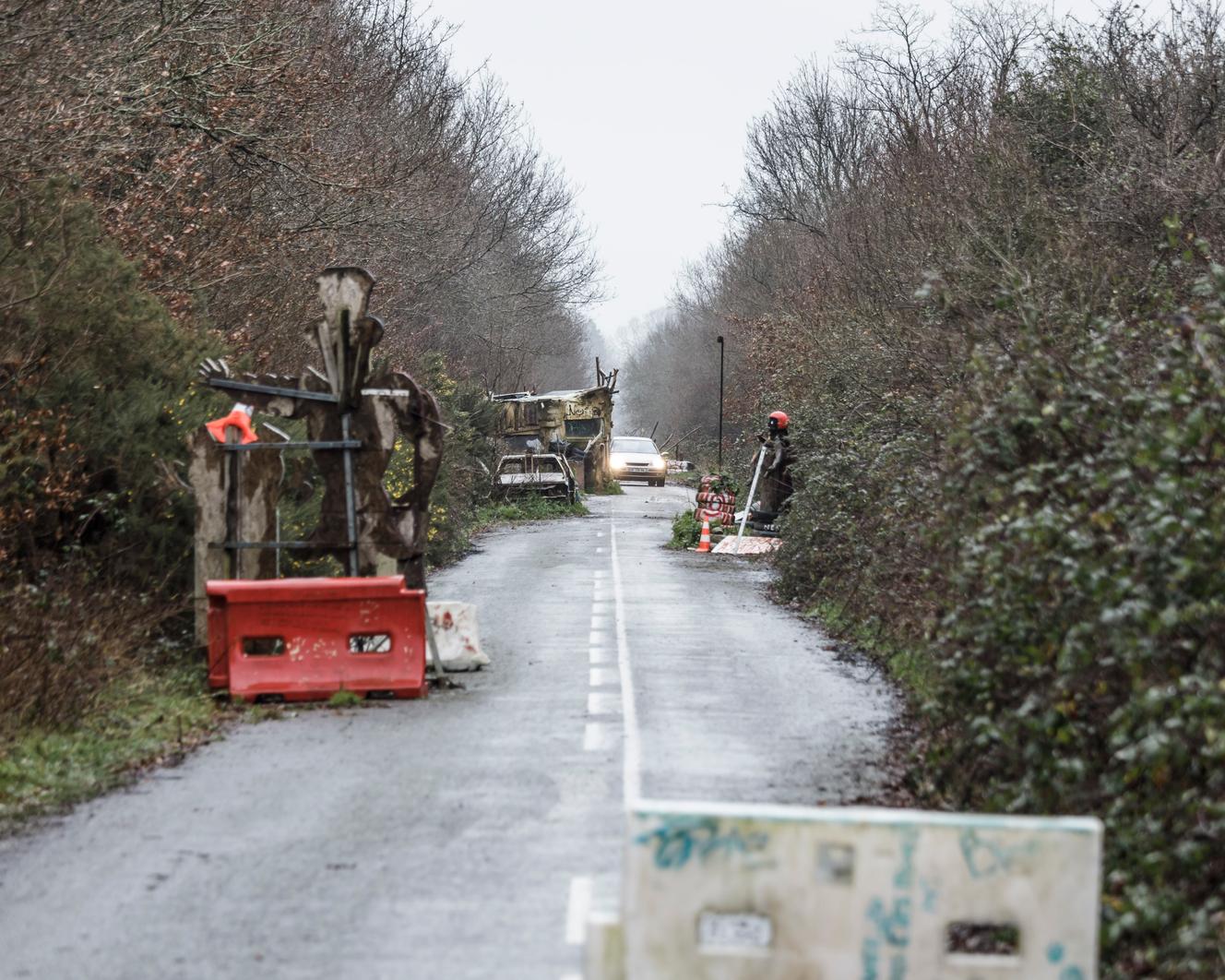 NotreDamedesLandes les opposants concèdent la « route des chicanes