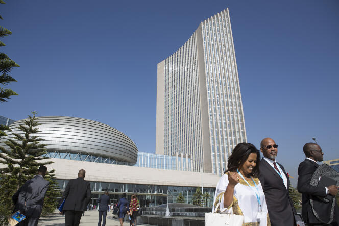 Le siège de l’Union africaine à Addis-Abeba en 2017.
