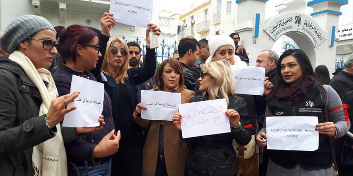 Journee De Colere De La Presse Tunisienne