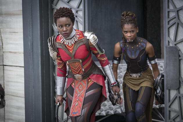 Les Dora Milaje, des guerrières de premier plan qui protègent le roi du Wakanda.