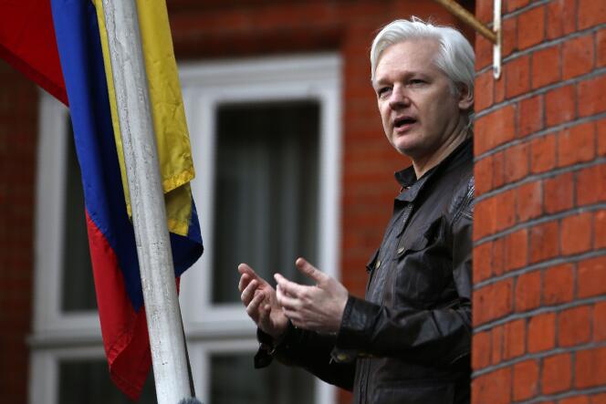 Julian Assange n’est pas sorti de l’ambassade équatorienne de Londres depuis plus de cinq ans.
