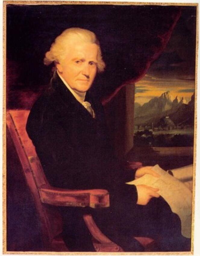 Le général et homme politique corse Pascal Paoli vers 1810, portrait de William Beechey.