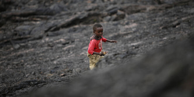 Sur le flanc du volcan Nyiragongo, à Goma, en République démocratique du Congo, en 2006.