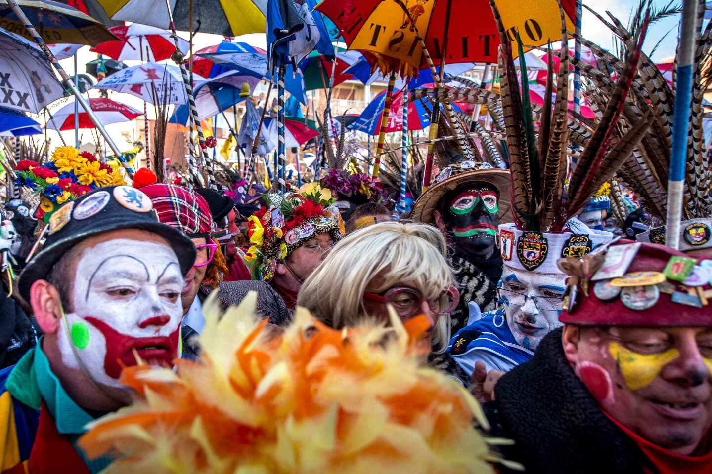 Le carnaval de Dunkerque s'est invité à Caudry le 25 mars 2018. - Caudry